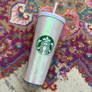 Starbucks sequin tumbler